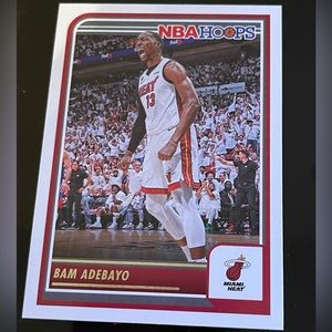 BAM ADEBAYO 2023 NBA Hoops Panini Card